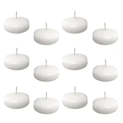 LumaBase 12-pk. Large Floating Candles - Indoor & Outdoor