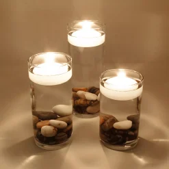 LumaBase 12-pk. Large Floating Candles - Indoor & Outdoor -LumaBase Store 1501162 ALT2