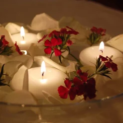 LumaBase 12-pk. Large Floating Candles - Indoor & Outdoor -LumaBase Store 1501162 ALT5