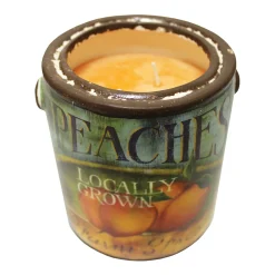 A Cheerful Giver Farm Fresh Ceramic Jar Candle - Peaches