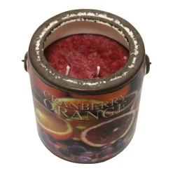 A Cheerful Giver Farm Fresh Ceramic Jar Candle - Cranberry Orange