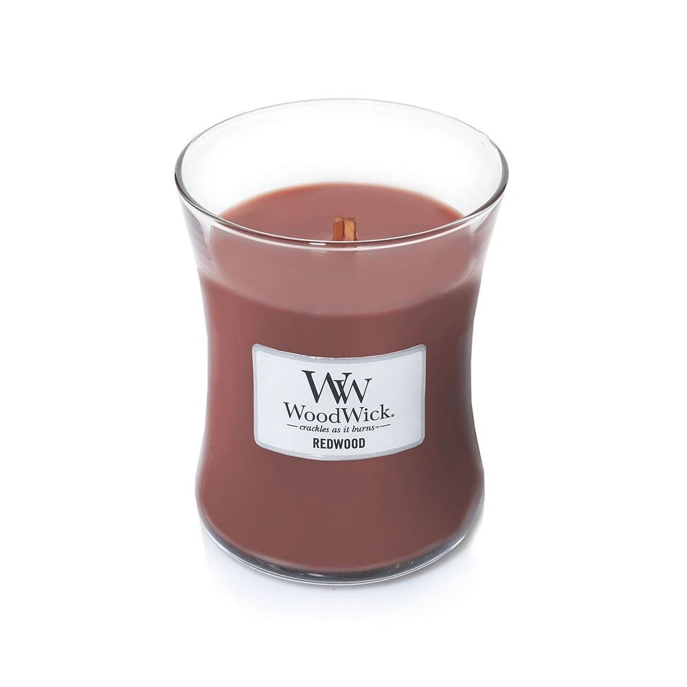 WoodWick Redwood Medium Hourglass Candle - Image 2