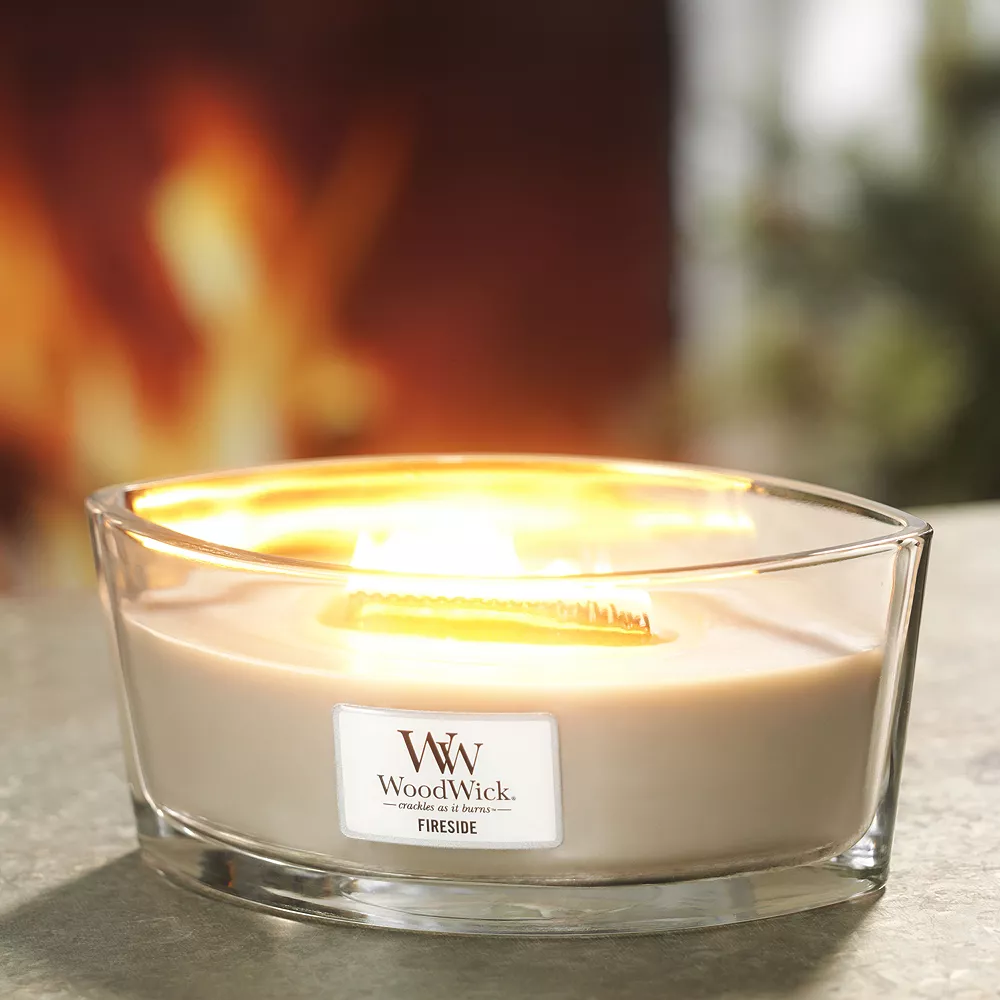 WoodWick Fireside Ellipse Candle - Image 3
