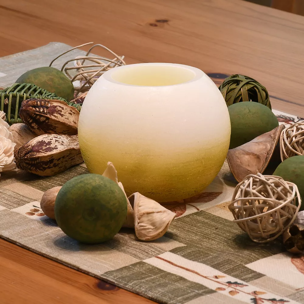 LumaBase Round LED Unscented Candle 2-piece Set - Image 6