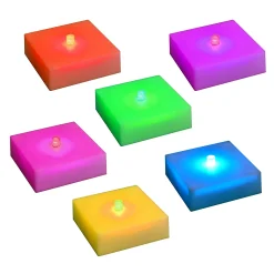 LumaBase Color Changing Battery Operated LED Light Set