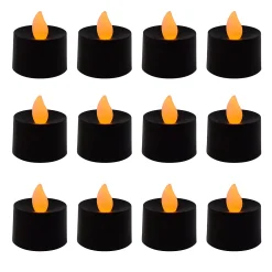 LumaBase Battery Operated LED Tea Light Candles Set