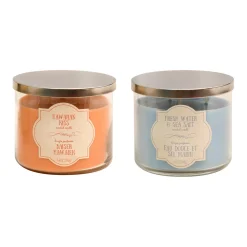 LumaBase Island Scented Candle Collection 14-oz. 2-piece Set