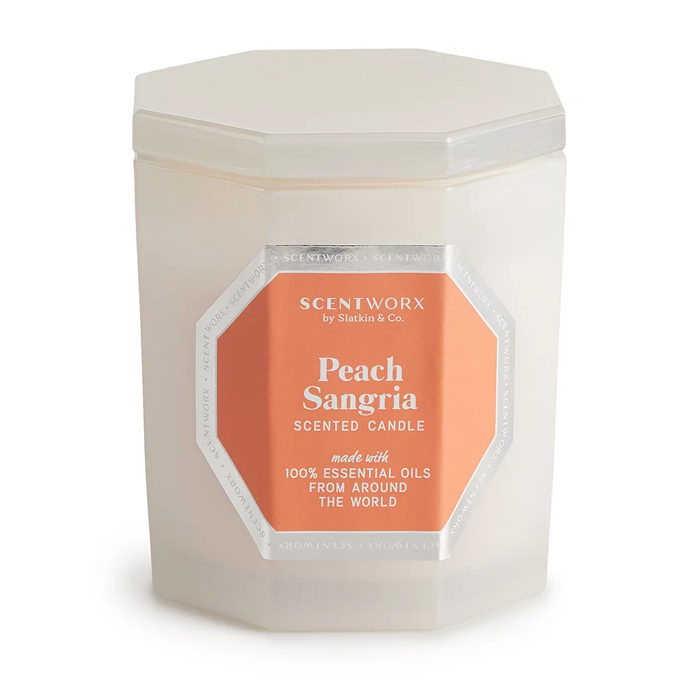 ScentWorx By Slatkin & Co. Peach Sangria Candle - 14.5 Oz