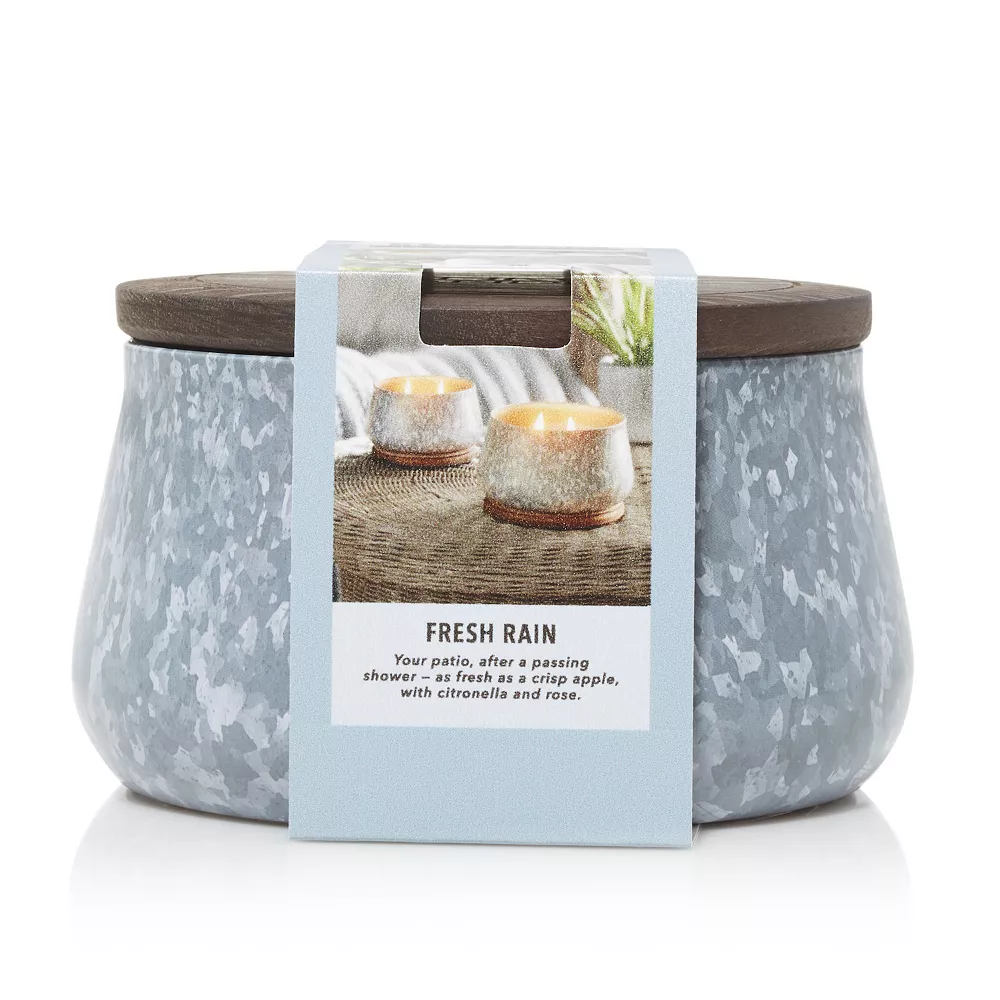 Yankee Candle Fresh Rain Large Outdoor Candle