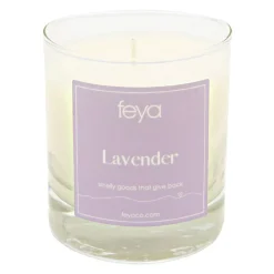 Feya Candle Lavender 6.5-oz. Soy Wax Candle
