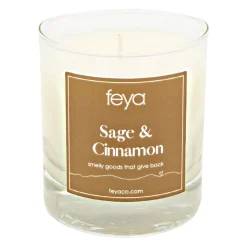 Feya Candle Sage & Cinnamon 6.5-oz. Soy Candle