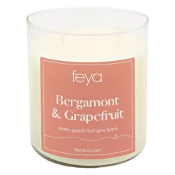 Feya Candle Bergamot & Grapefruit 20-oz. Soy Candle