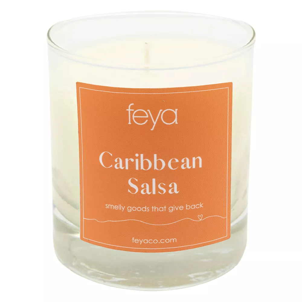 Feya Candle 6.5-oz. Caribbean Salsa Soy Wax Candle Jar