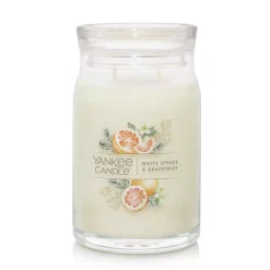 Yankee Candle White Spruce & Grapefruit Signature 20-oz. Candle Jar