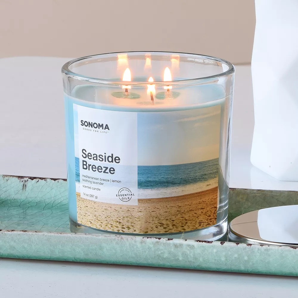 Sonoma Goods For Life® Seaside Breeze 14-oz. Candle Jar - Image 2
