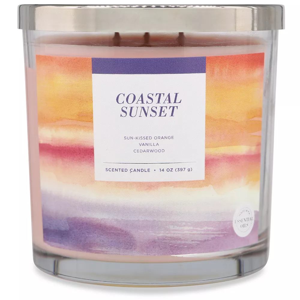 Sonoma Goods For Life® Coastal Sunset 14-oz. Candle Jar - Image 3