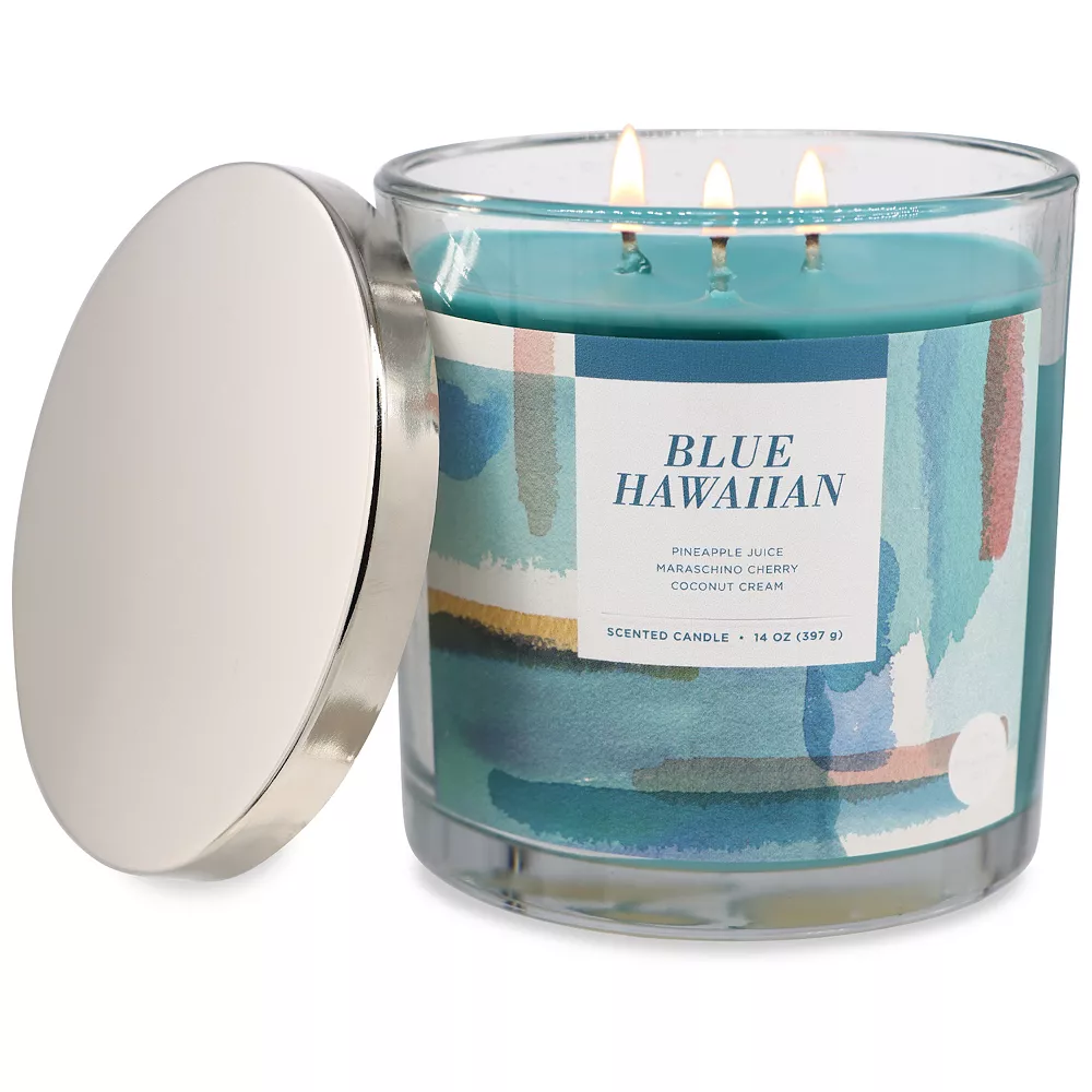 Sonoma Goods For Life® Blue Hawaiian 14-oz. Candle Jar