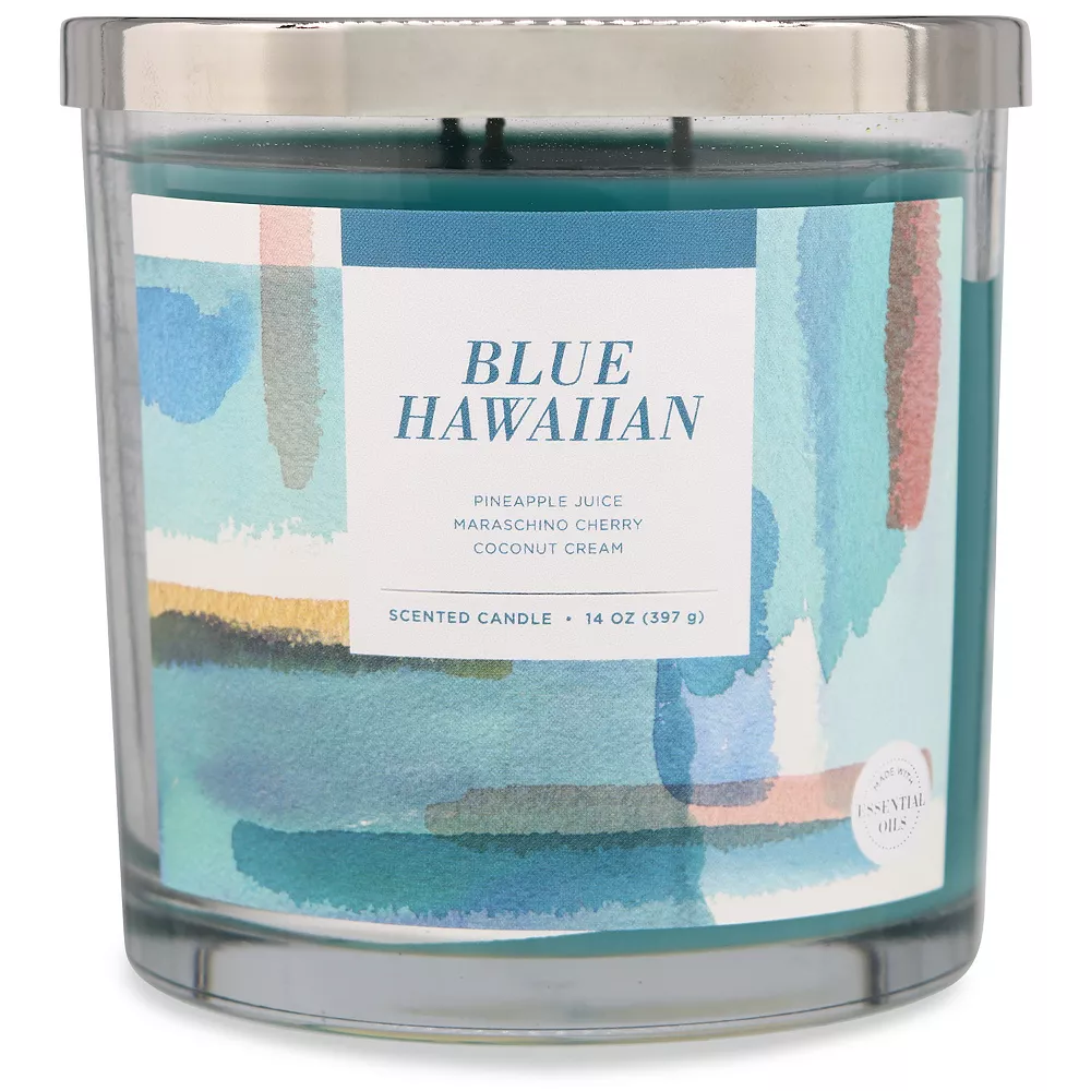 Sonoma Goods For Life® Blue Hawaiian 14-oz. Candle Jar - Image 3