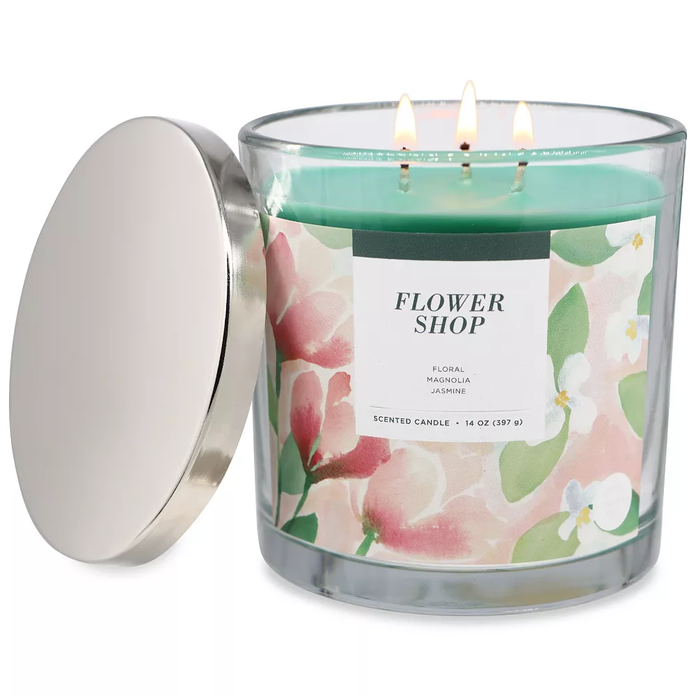 Sonoma Goods For Life® Flower Shop 14-oz. Candle Jar