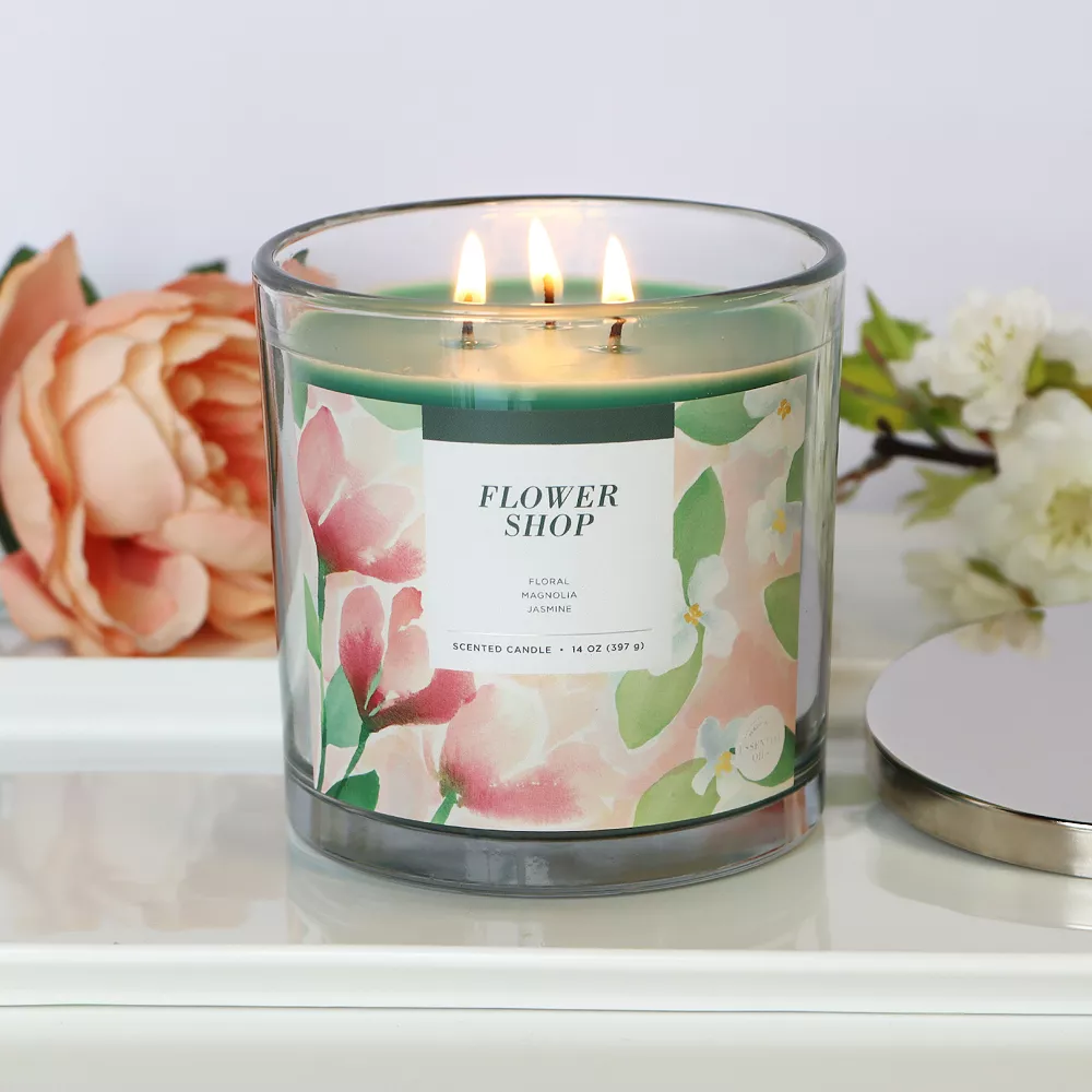 Sonoma Goods For Life® Flower Shop 14-oz. Candle Jar - Image 2