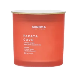 Sonoma Goods For Life® Papaya Cove 13-oz. Candle Jar