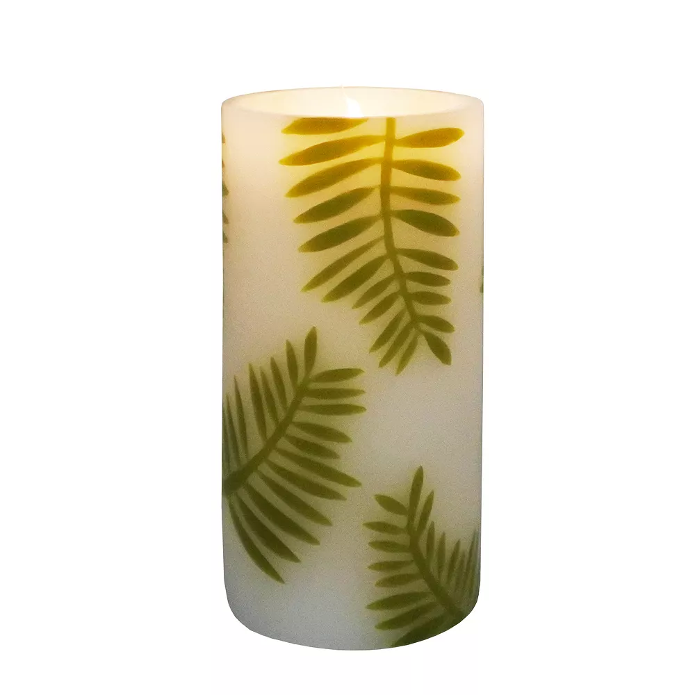 Sonoma Goods For Life® Tall LED Greenery Candle
