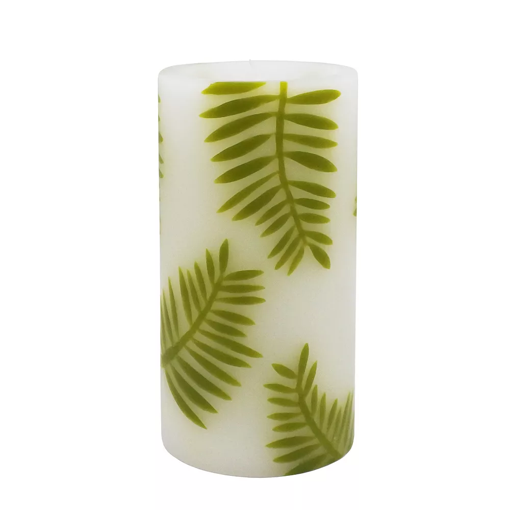 Sonoma Goods For Life® Tall LED Greenery Candle - Image 2