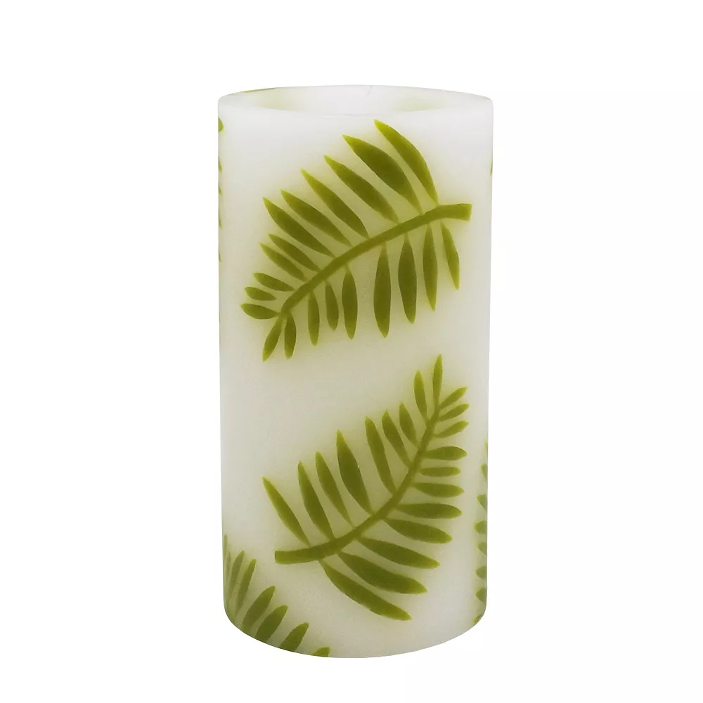 Sonoma Goods For Life® Tall LED Greenery Candle - Image 3
