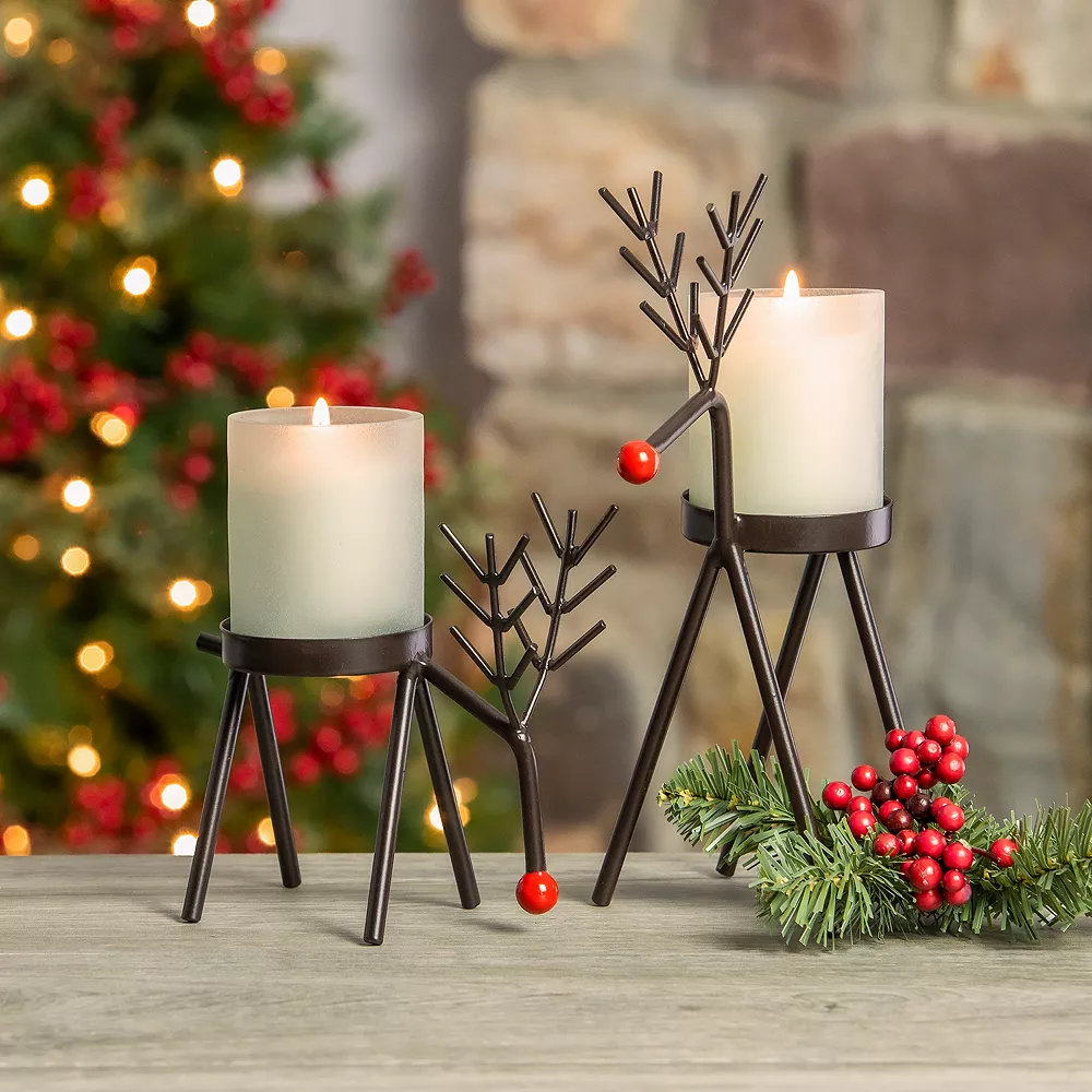 Studio 66 Blitzen Set Of 2 Candles - Image 2