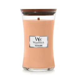 WoodWick Yuzu Blooms 21.5-oz. Hourglass Candle Jar