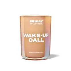 Friday Collective Friday Wake Up Call 8-oz. Candle Jar