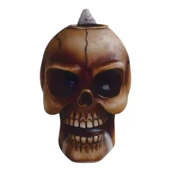 F.C Design FC Design 2.75"H Skull Backflow Incense Holder Statue Fantasy Decoration Figurine Incense Burner