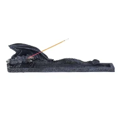 F.C Design FC Design 10"W Black Dragon Incense Burner Sticks Holder