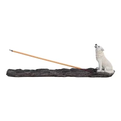 F.C Design FC Design 11"W Snow Wolf Call Incense Burner